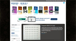 Desktop Screenshot of clothinglabel.com